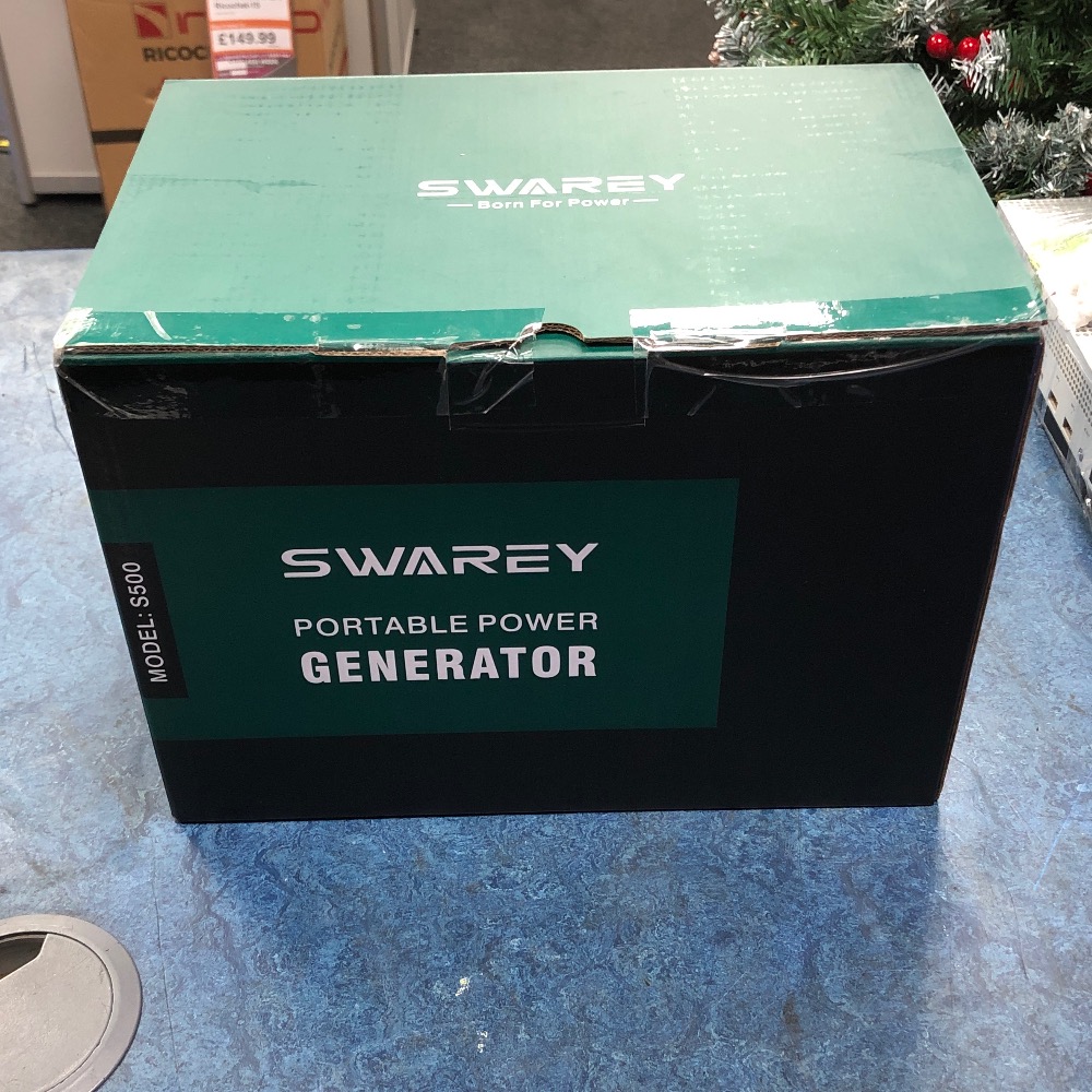 Swarey SWAREY Portable Power Station S500 518Wh 230V/500W Solar Power Generator Supply Own4Less